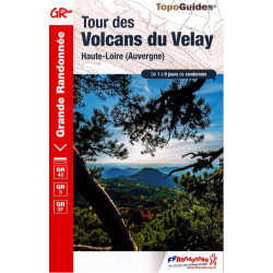 Topoguide GR40, GR3, GR3F: Tour des Volcans du Velay