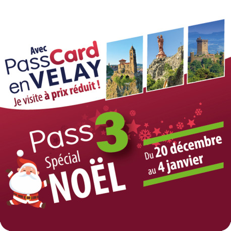 Pass VACANCES 3 monuments