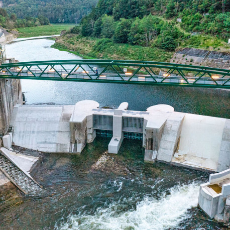 Biodiversité et énergie renouvelable au barrage de Poutès